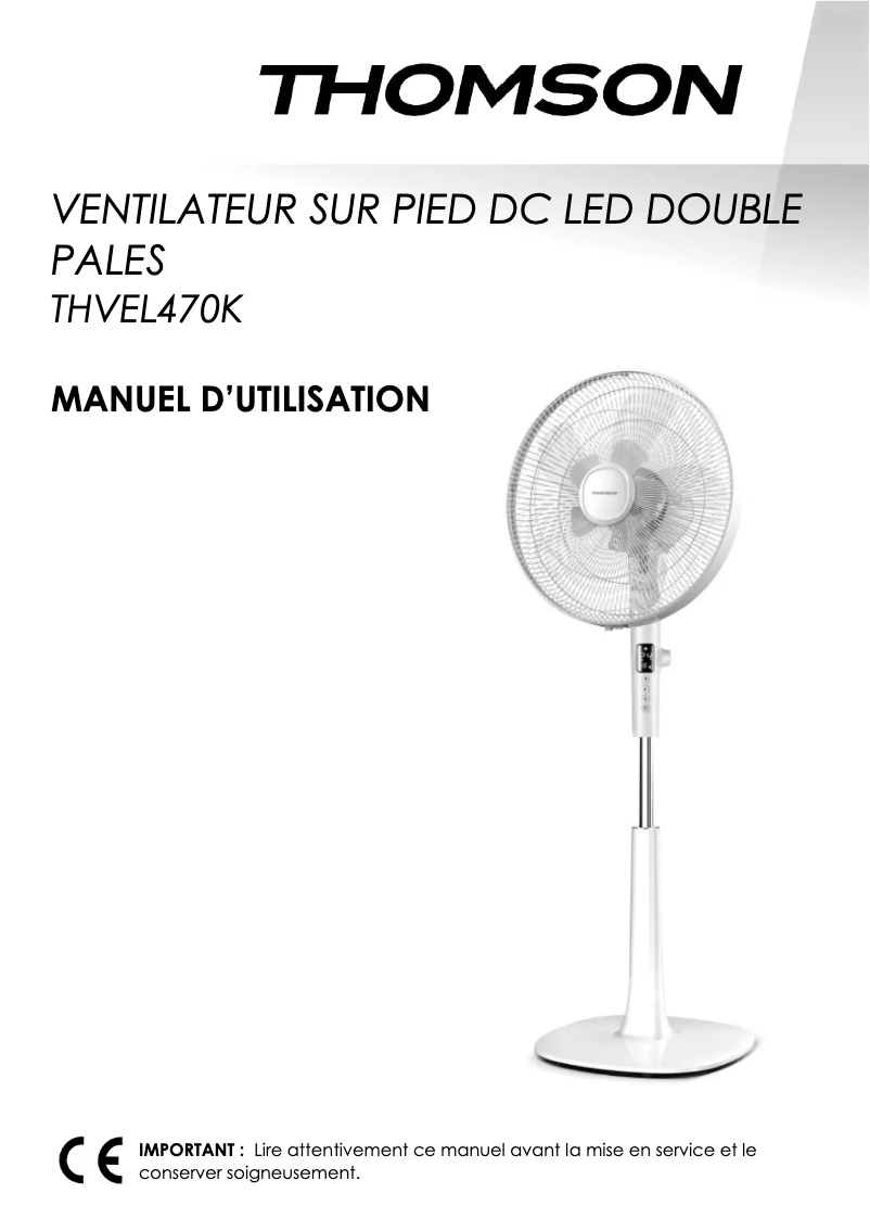 Página 1 del manual Manual de usuario Thomson THVEL470K