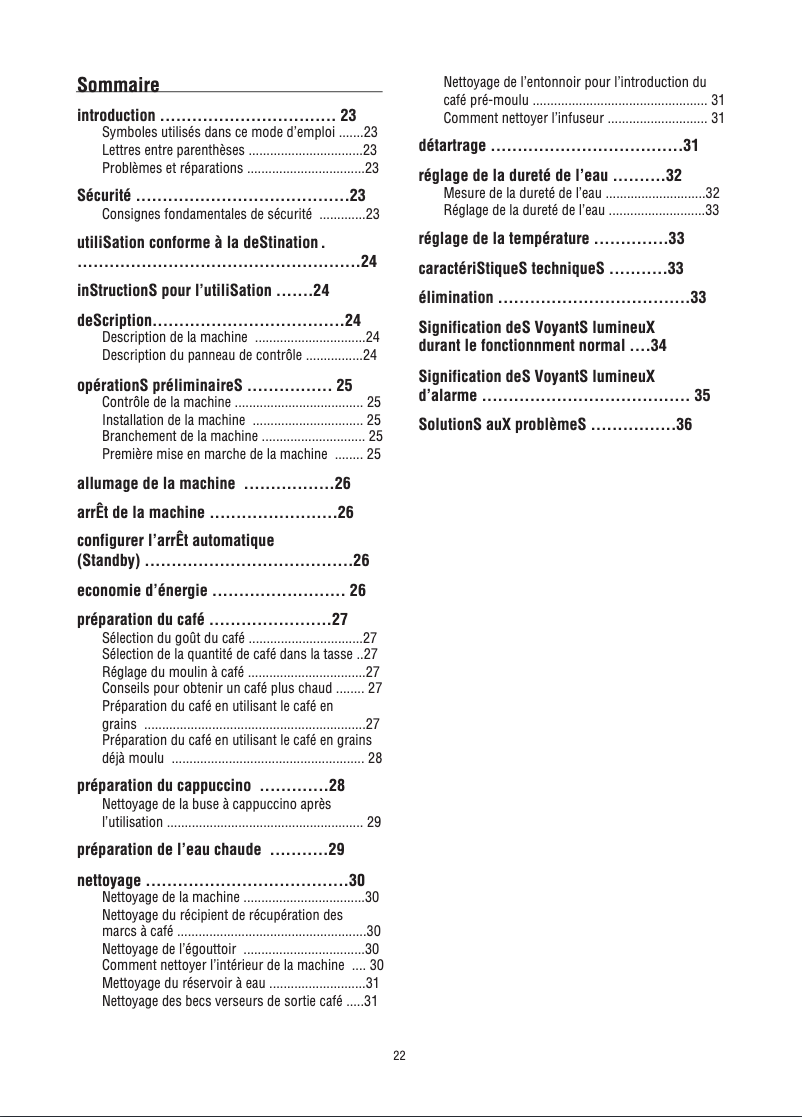 Página nº 1 - Manual de usuario DeLonghi Caffe Corso ESAM 2800.SB