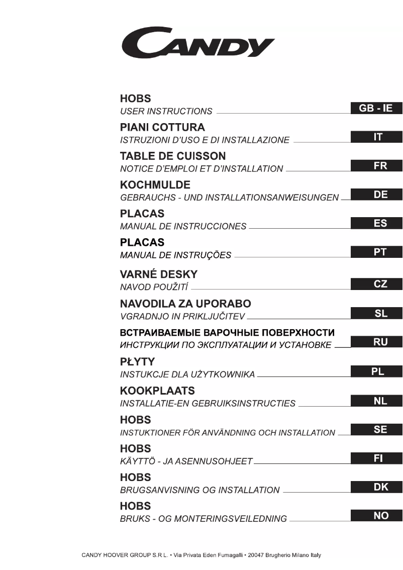 Imagen de la primera página del manual del dispositivo CH 641 TC