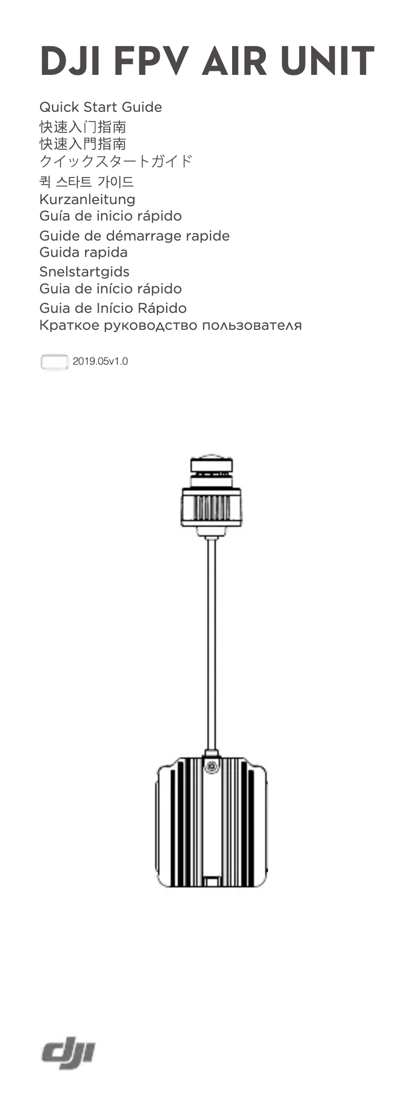 Página nº 1 - Manual de usuario DJI FPV Air Unit