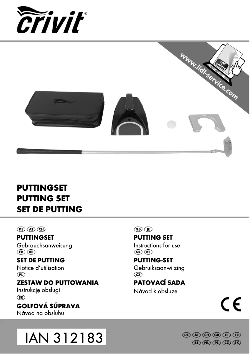 Imagen de la primera página del manual del dispositivo IAN 312183