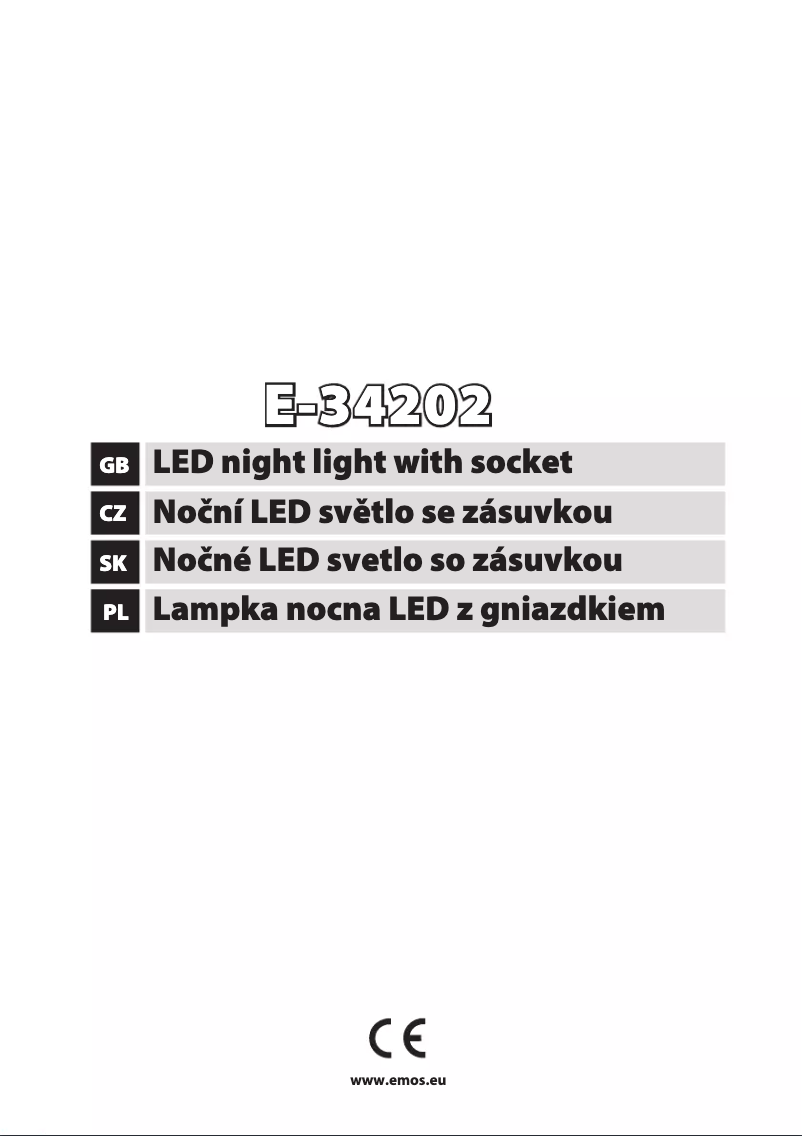 Imagen de la primera página del manual del dispositivo P3307