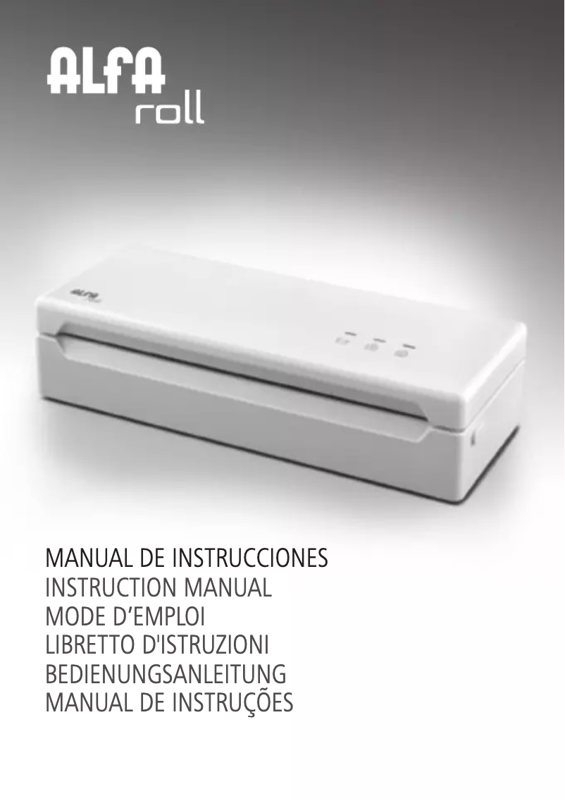 Página 1 del manual Manual de usuario Alfa Roll