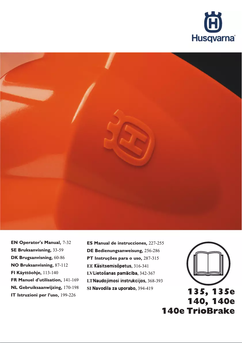 Imagen de la primera página del manual del dispositivo 140