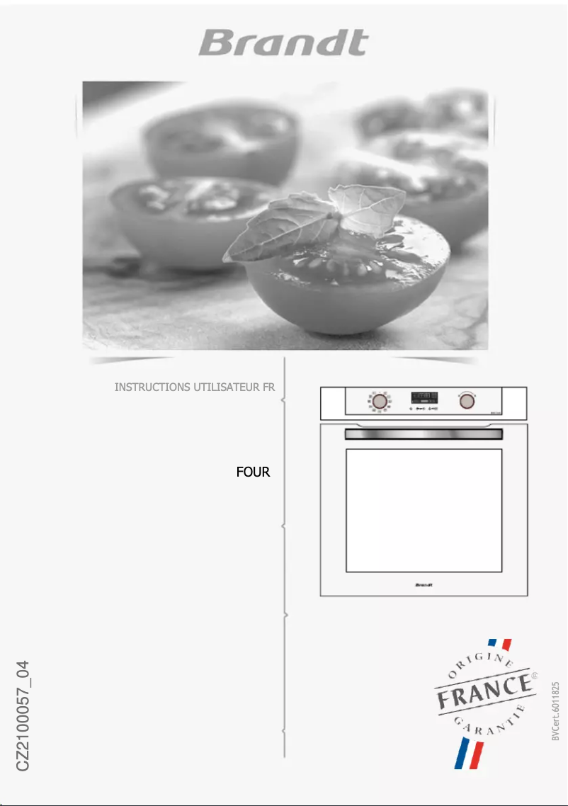 Imagen de la primera página del manual del dispositivo BXP2337W