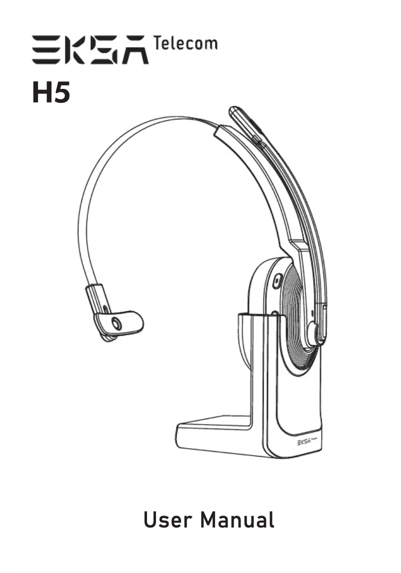 Página 1 del manual Manual de usuario EKSA H5