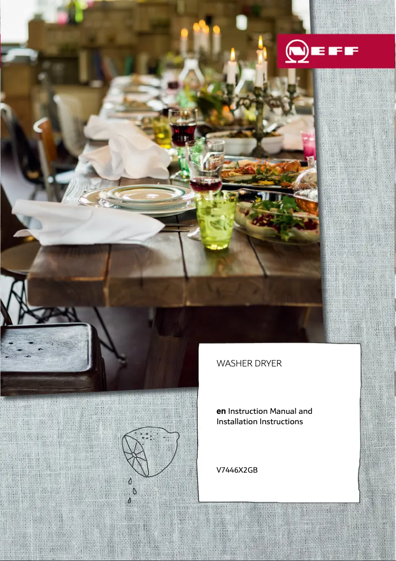 Imagen de la primera página del manual del dispositivo V7446X2GB