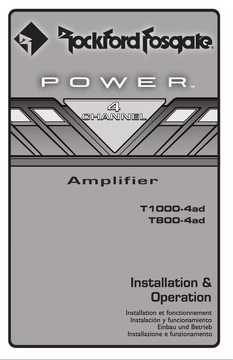 Imagen de la primera página del manual del dispositivo Power T1000-1bdCP