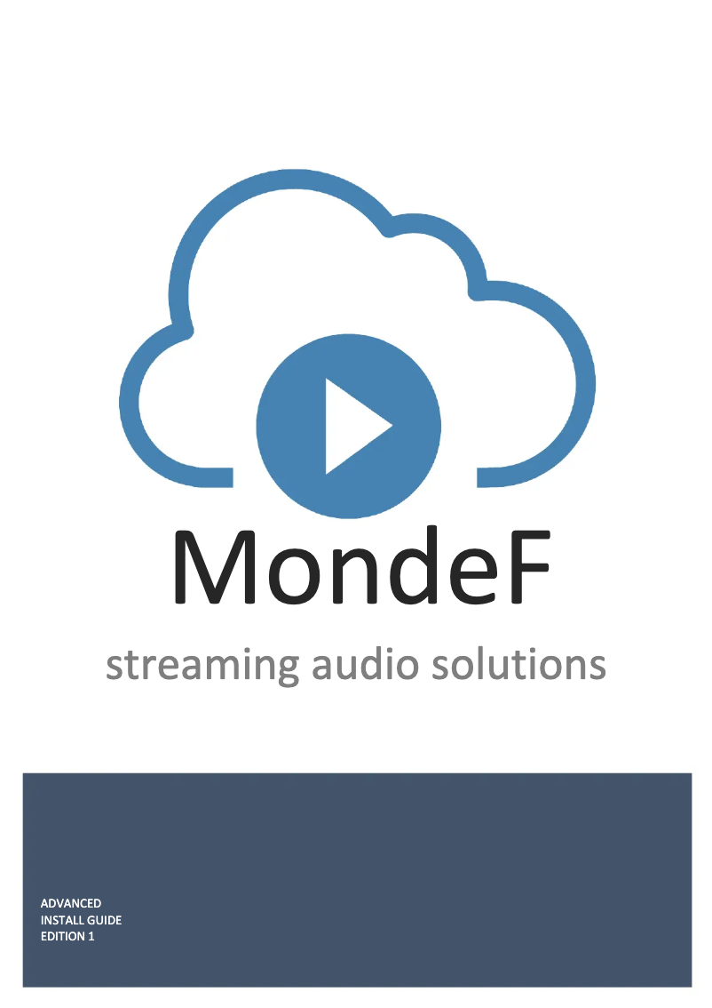 Página 1 del manual Manual de usuario Monacor MDF-1632Z