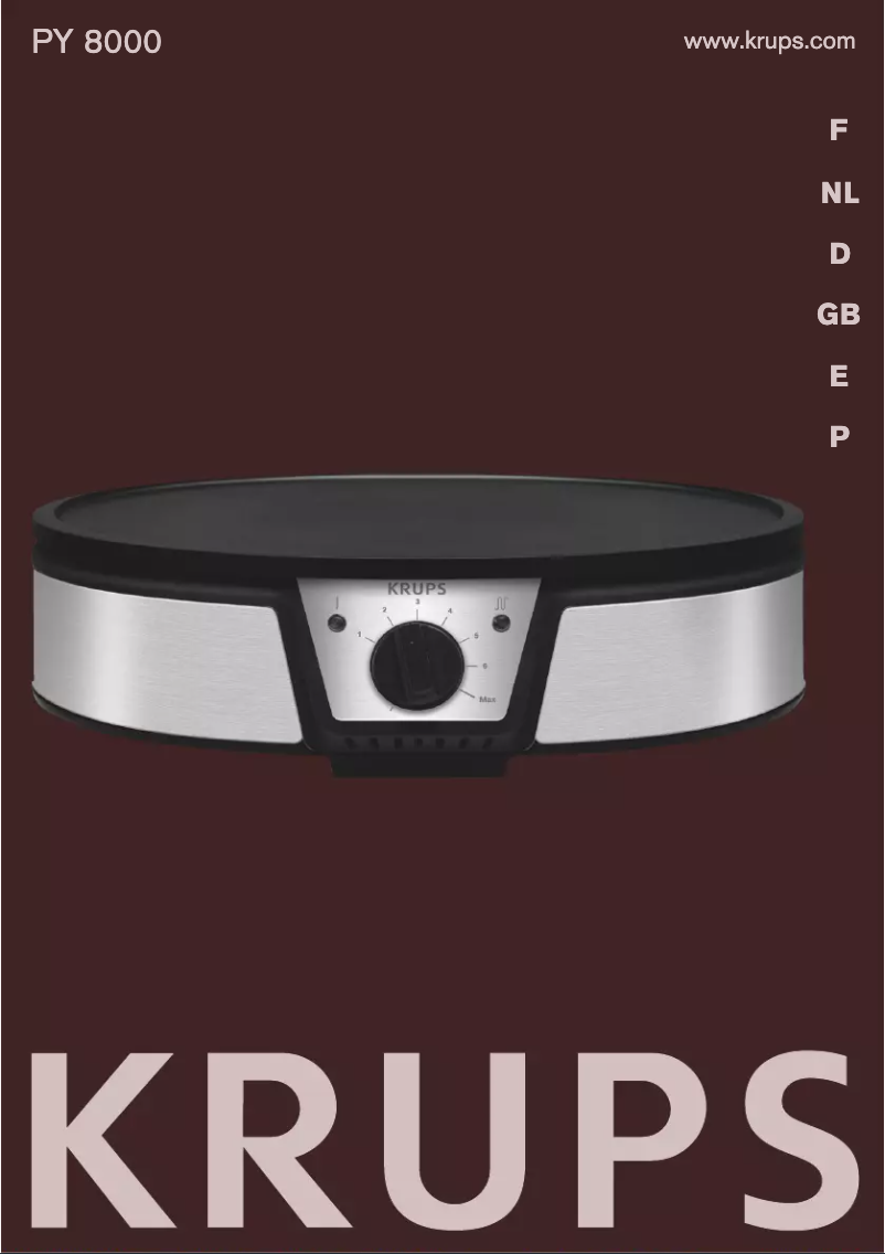 Imagen de la primera página del manual del dispositivo Expert PY8000