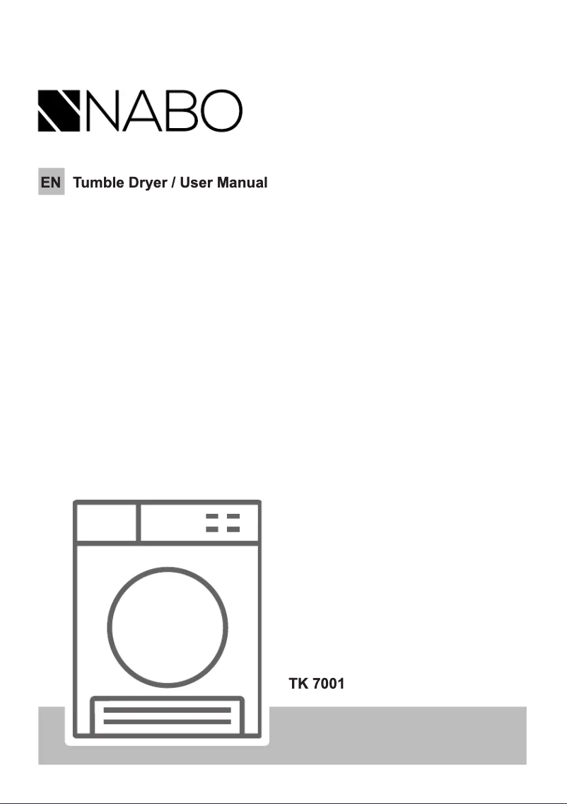 Página 1 del manual Manual de usuario Nabo TK 7001