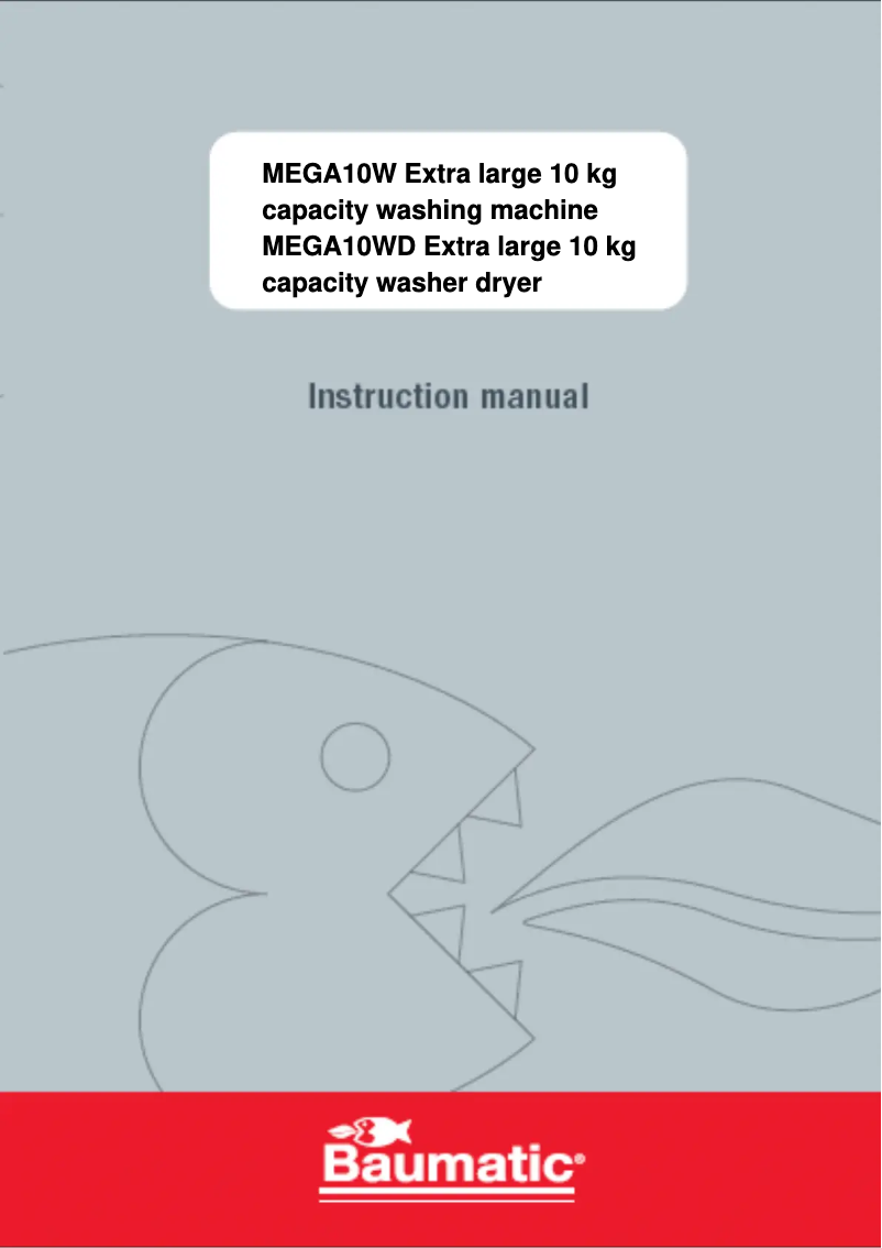 Página 1 del manual Manual de usuario Baumatic MEGA10W