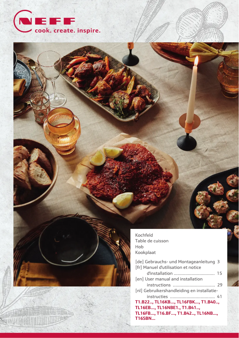 Imagen de la primera página del manual del dispositivo BX46PB