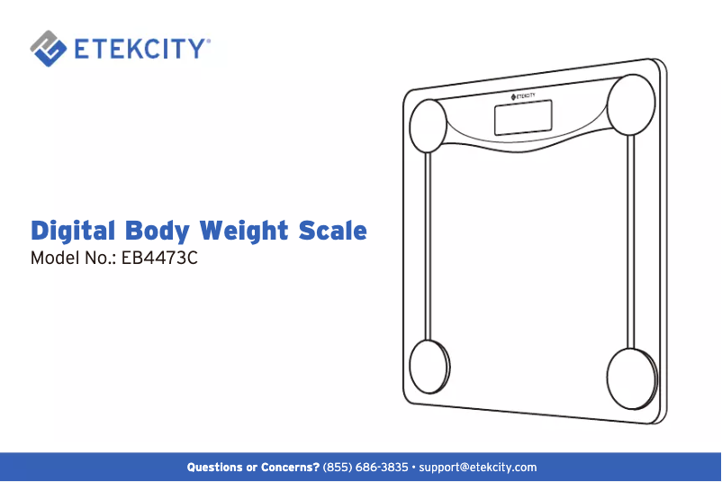 Imagen de la primera página del manual del dispositivo EB4473C