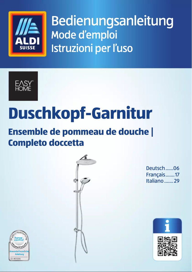 Imagen de la primera página del manual del dispositivo 96888