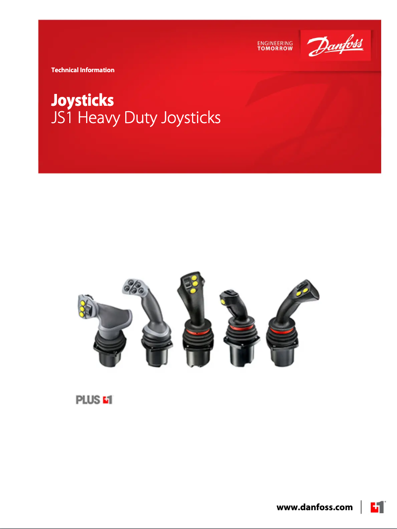 Página 1 del manual Manual de usuario Danfoss JS1