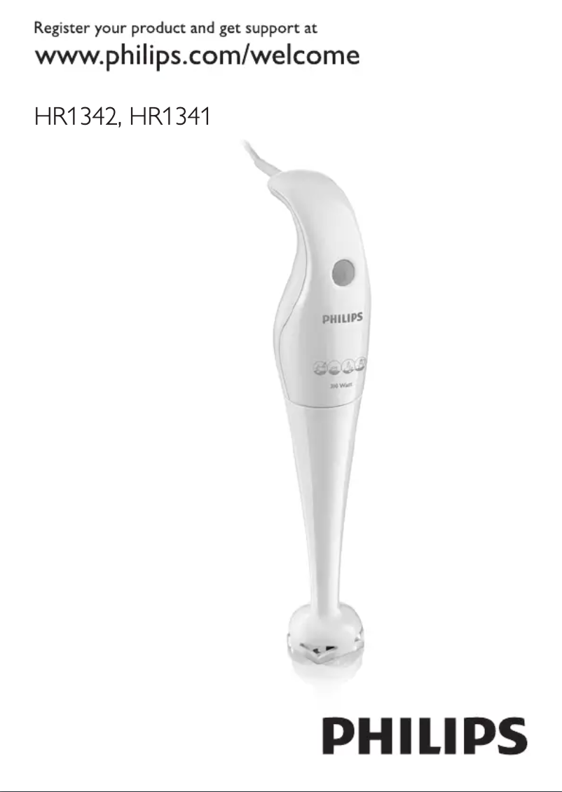 Página 1 del manual Manual de usuario Philips Daily Collection HR1342