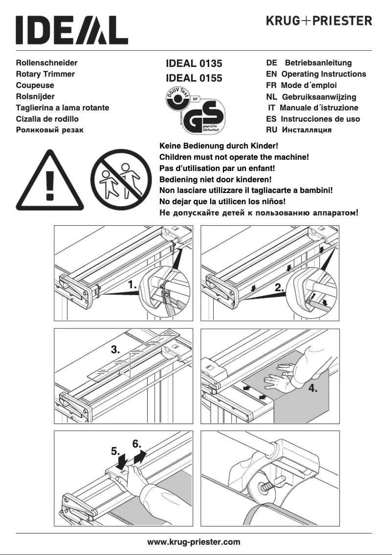 Imagen de la primera página del manual del dispositivo 0155