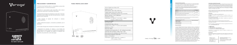 Imagen de la primera página del manual del dispositivo GAB-210