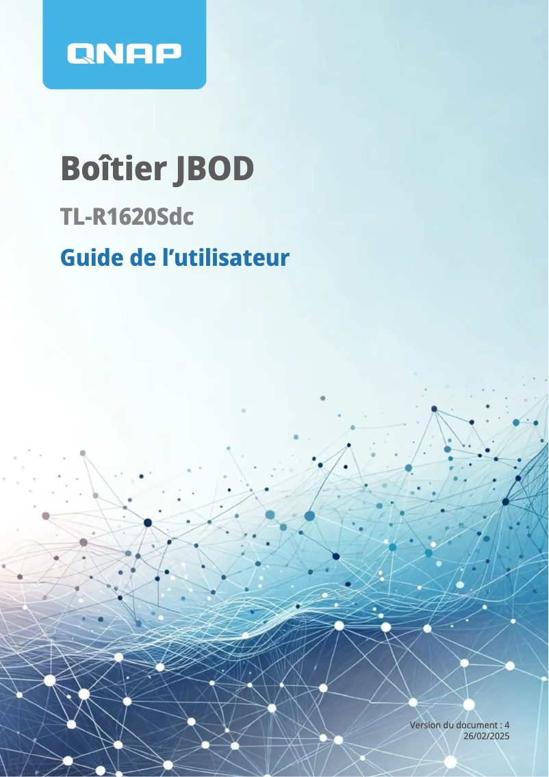 Página 1 del manual Manual de usuario QNAP TL-R1620Sdc