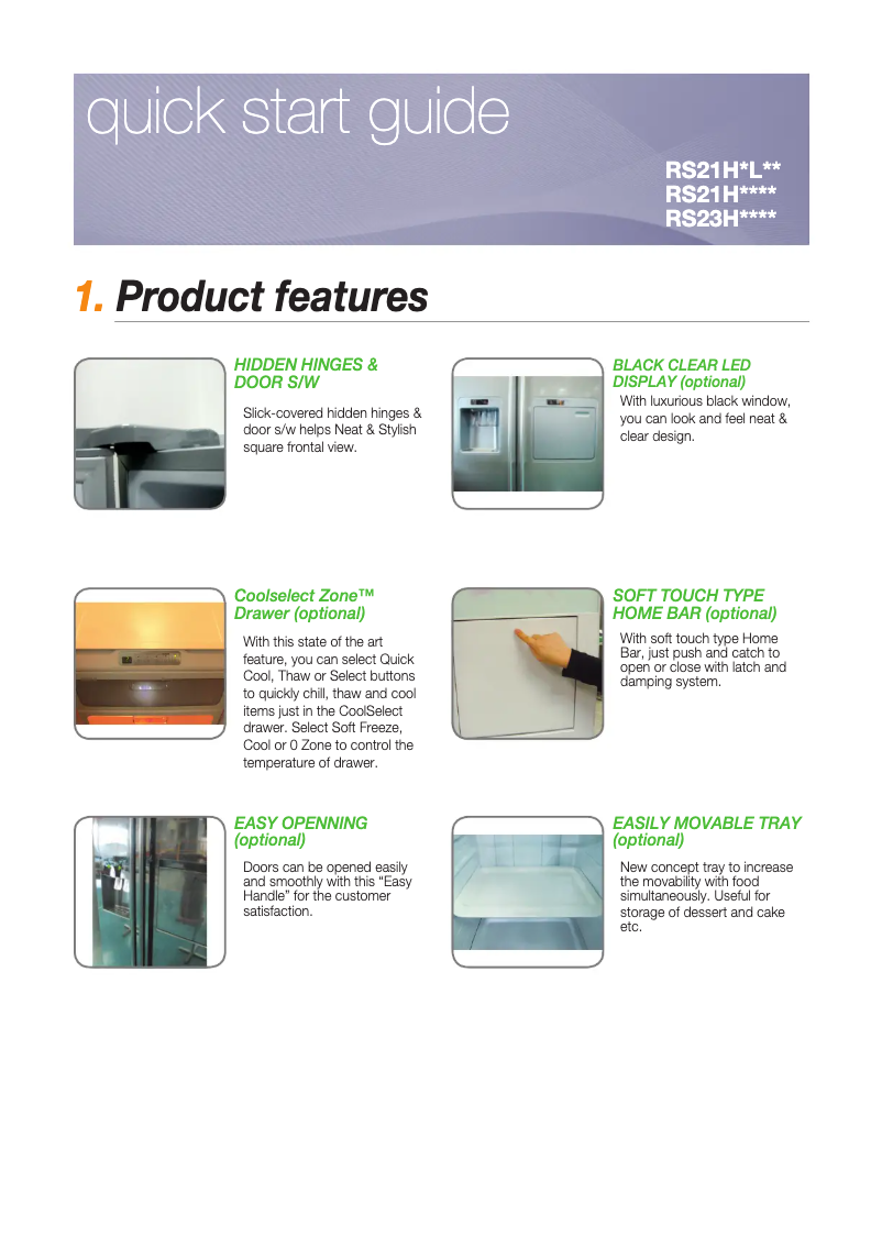 Imagen de la primera página del manual del dispositivo RS5DHPE