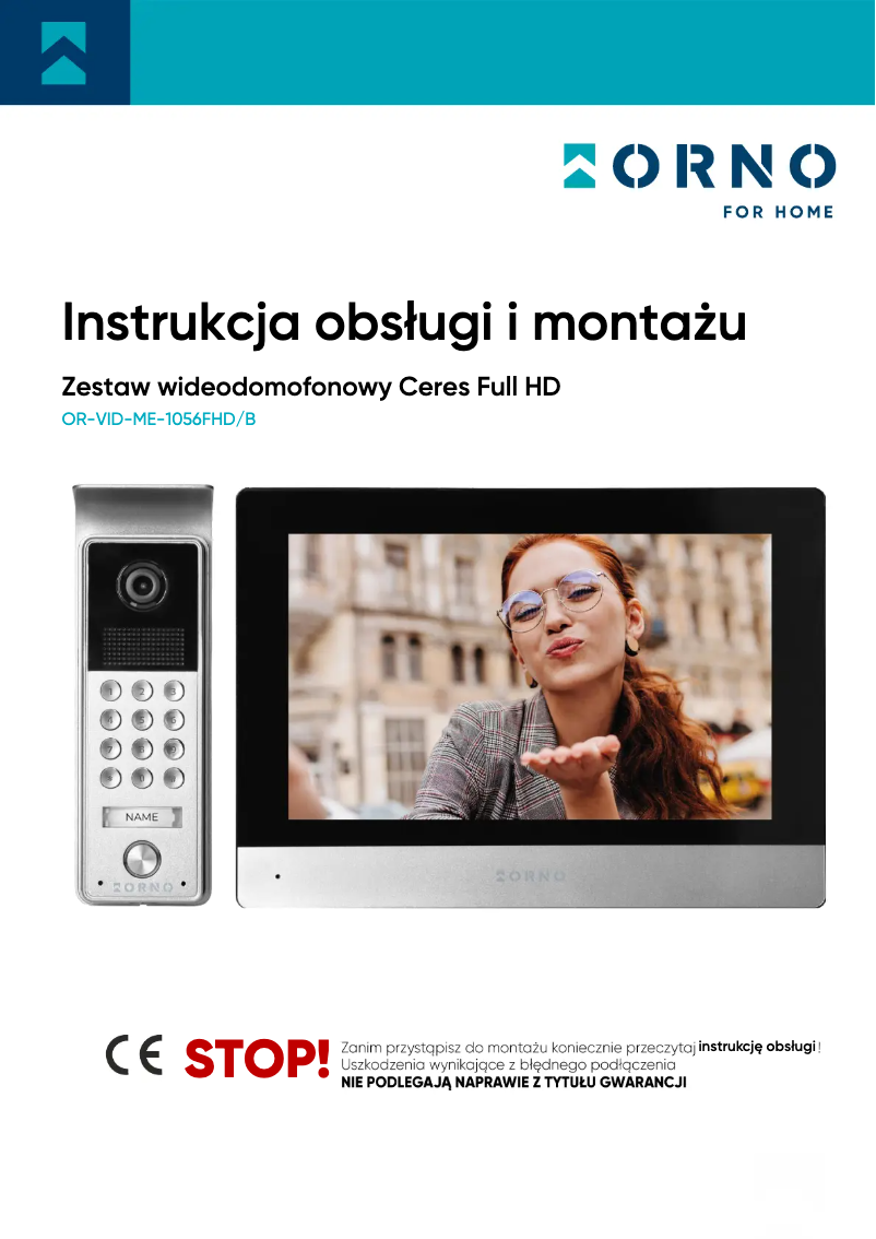 Página 1 del manual Manual de usuario Vibell OR-VID-ME-1056FHD