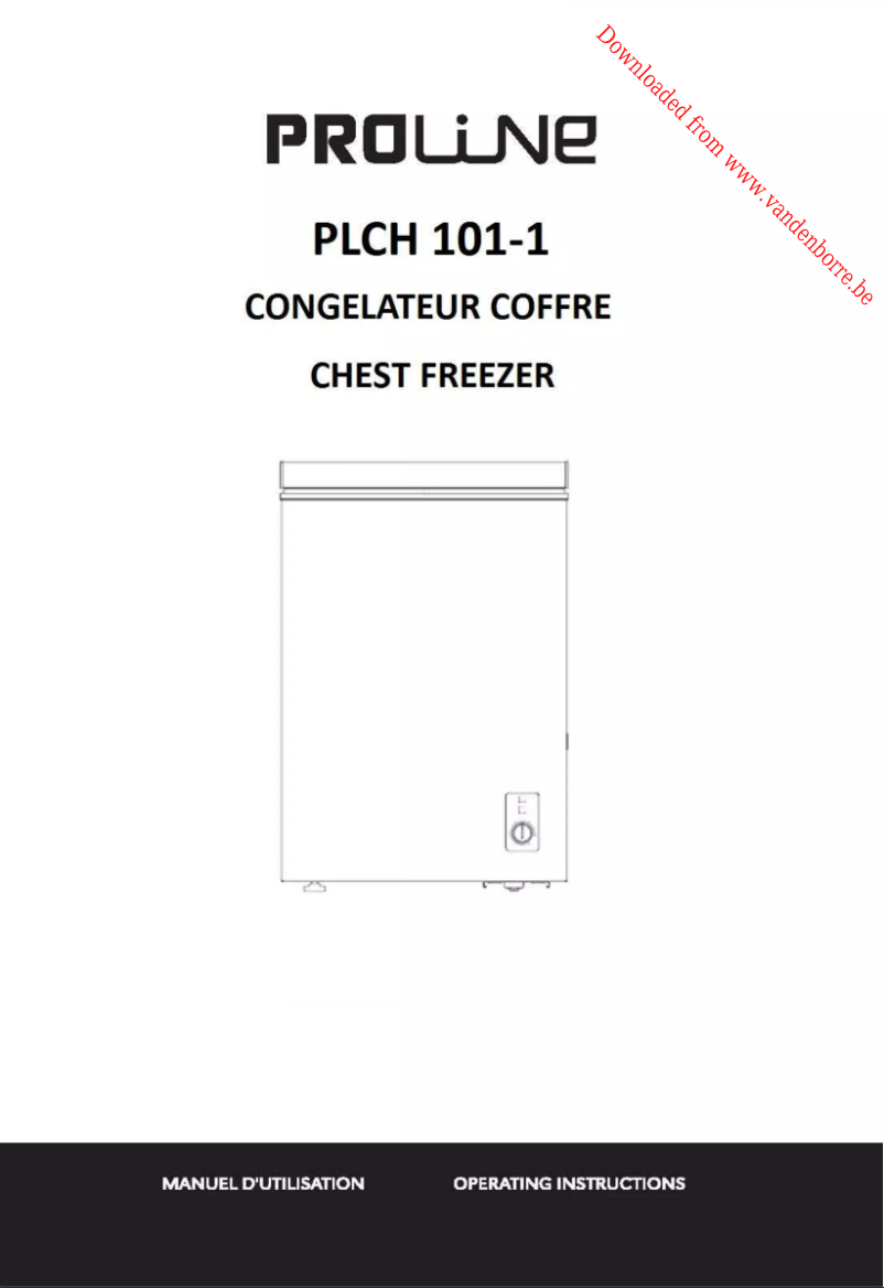 Página 1 del manual Manual de usuario Proline PLCH 101-1