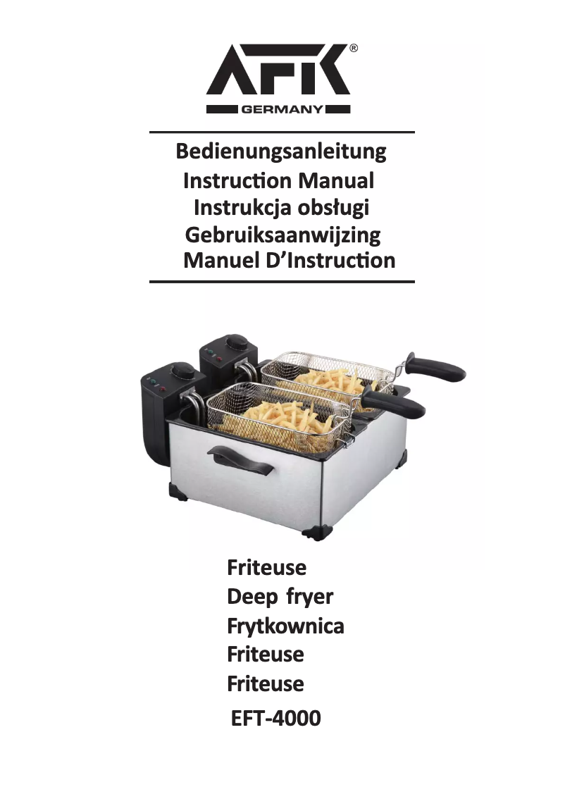 Página 1 del manual Manual de usuario AFK EFT-4000