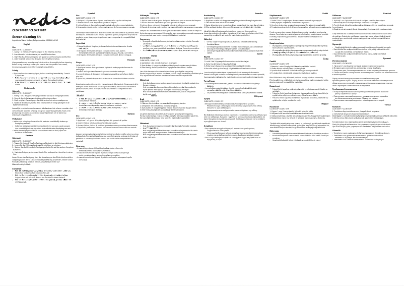 Página 1 del manual Manual de usuario Nedis CLDK100TP