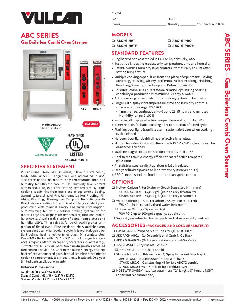 Imagen de la primera página del manual del dispositivo ABC7G-P