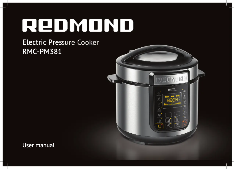 Página 1 del manual Manual de usuario Redmond RMC-PM381