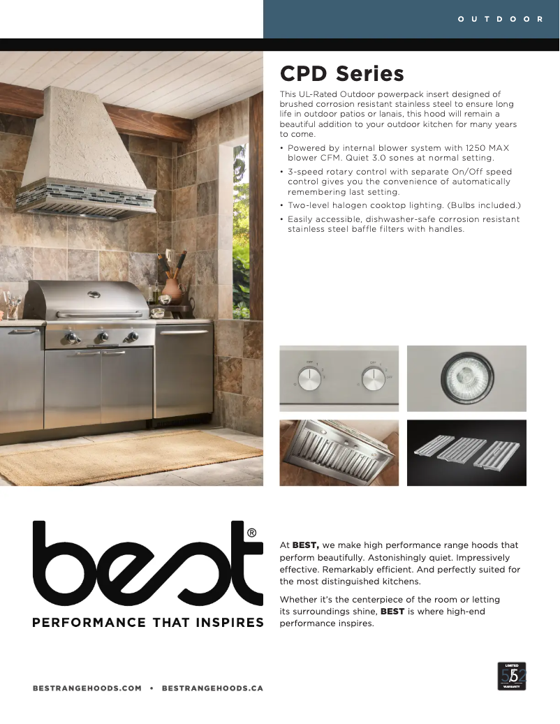 Imagen de la primera página del manual del dispositivo CPDI362SB