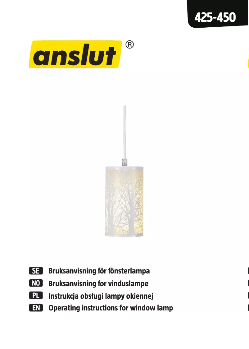 Imagen de la primera página del manual del dispositivo 425-450