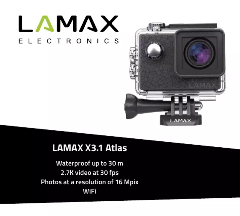 Página 1 del manual Manual de usuario Lamax X3.1 Atlas