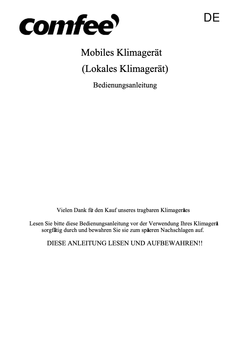 Imagen de la primera página del manual del dispositivo MPPH-08CRN7