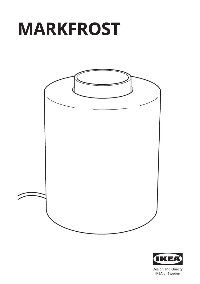 Imagen de la primera página del manual del dispositivo MARKFROST 004.626.75