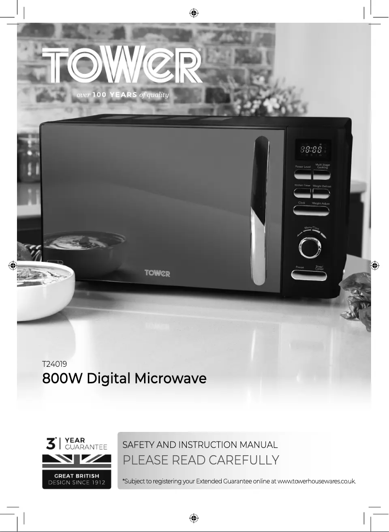 Imagen de la primera página del manual del dispositivo Infinity T24019