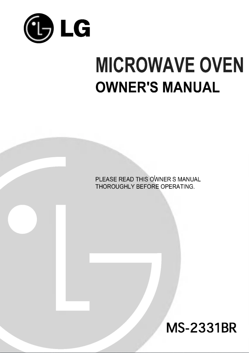 Imagen de la primera página del manual del dispositivo MS-2331BR