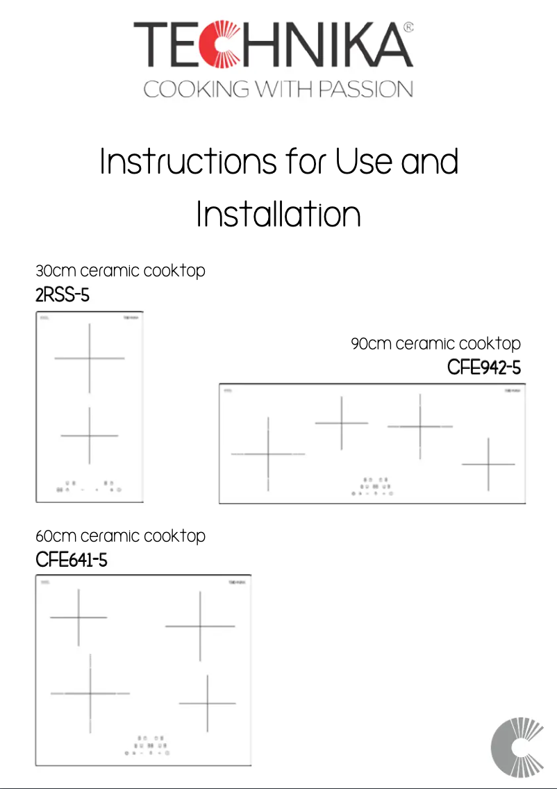 Página 1 del manual Manual de usuario Technika CFE641-5