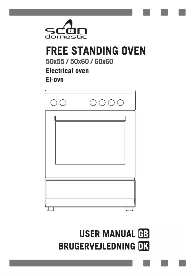 Página 1 del manual Manual de usuario Scandomestic SK 403