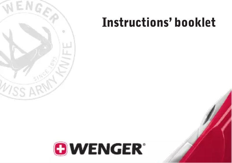 Página 1 del manual Manual de usuario Wenger SwissGear Roadster 851.103