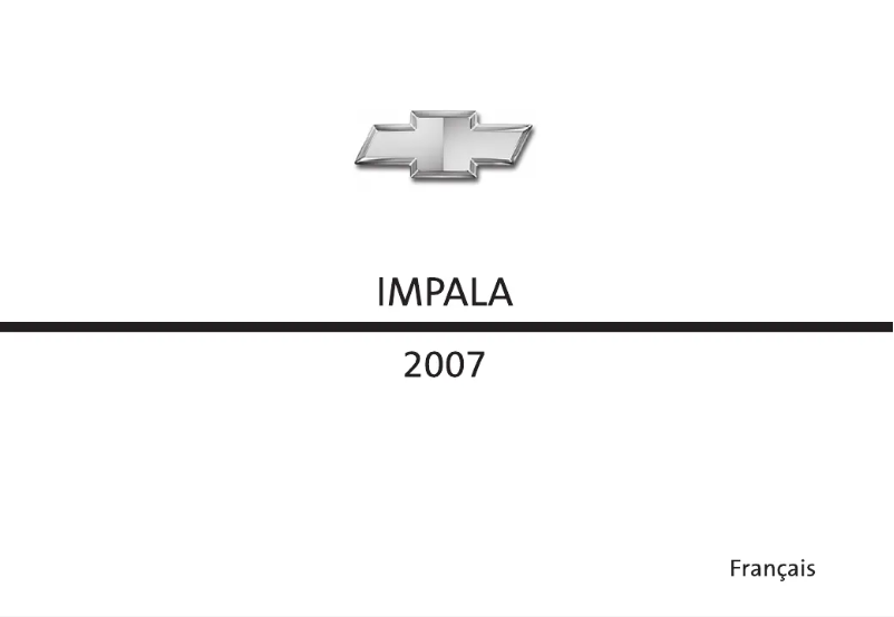 Imagen de la primera página del manual del dispositivo Impala (2007)