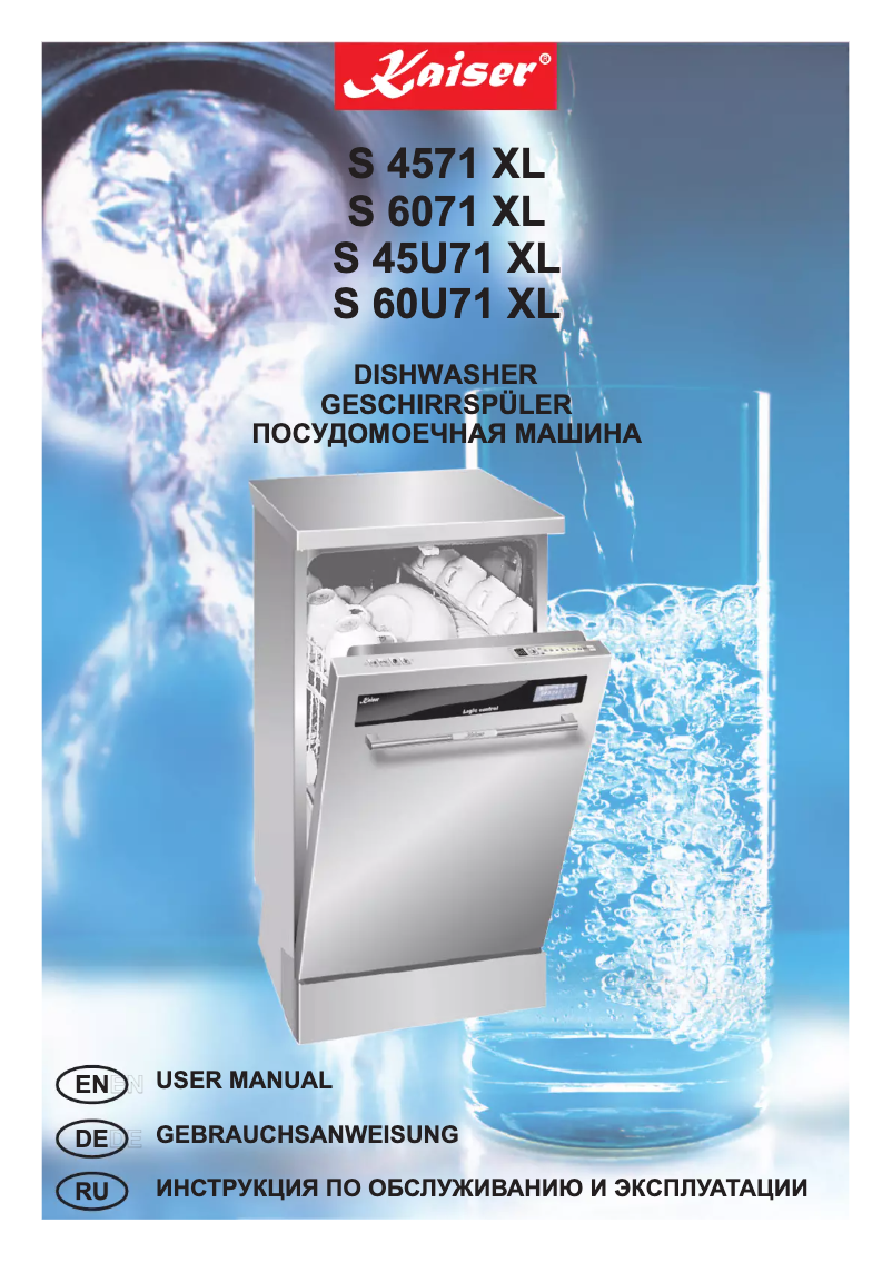 Página 1 del manual Manual de usuario Kaiser S45U71 XL