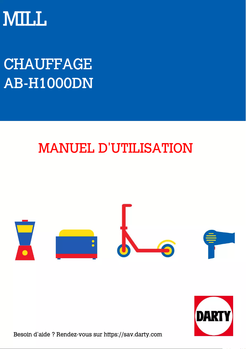 Página 1 del manual Manual de usuario Mill AB-H1000DN