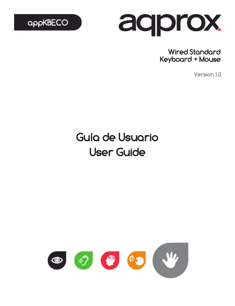 Imagen de la primera página del manual del dispositivo appKBECOKIT