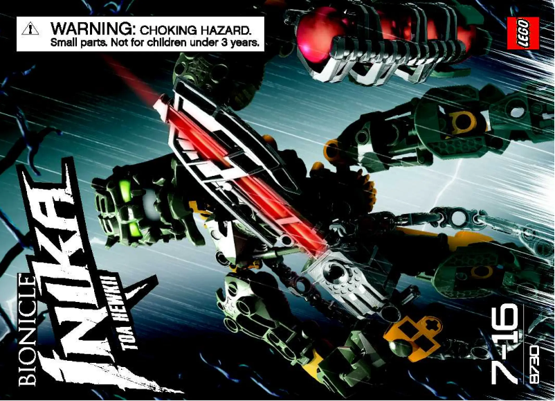 Página 1 del manual Manual de usuario Lego Toa Hewkii