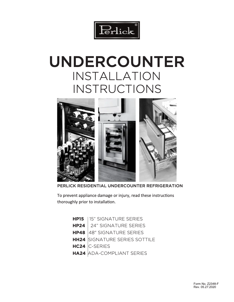 Imagen de la primera página del manual del dispositivo HC24RB-4-3R