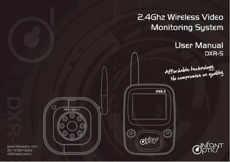 Página 1 del manual Manual de usuario Infant Optics DXR-5