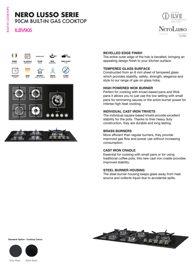 Imagen de la primera página del manual del dispositivo ILBV905