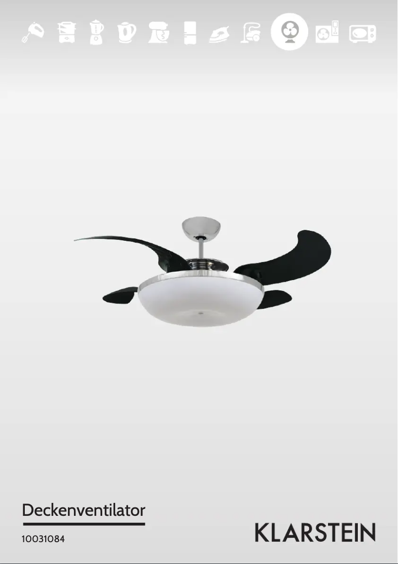 Página 1 del manual Manual de usuario Klarstein 10031084